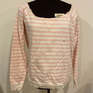 Distressed Striped Sweatshirt from American Eagle!